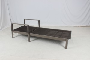 Chaise longue réglable en rotin pour terrasse extérieure, mobilier de <span class=keywords><strong>piscine</strong></span> commerciale, pour <span class=keywords><strong>hôtel</strong></span> - Product Image 5