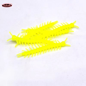 TAKEDO LD5 55mm 0,5g 15 Uds bolsa de alta calidad Material de PVC ciencia resina artesanía común de plástico de movimiento rápido ciempiés y milpiés - Product Image 4