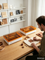 Xtool M2 20W Grabador Láser de Escritorio, Cortador Portátil de Madera y Acrílico, Máquina de Grabado y Corte Láser CNC Inteligente para Pequeñas Empresas