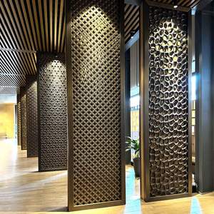 Divisorio Parete Personalizzabile per Soggiorno, Separatore in Acciaio Inox, Schermo Divisorio - Product Image 2