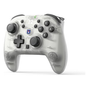 Manette de jeu SWITCH 2 Horipad Turbo sans fil Frost White Ice Clear 1200906 - Product Image 3