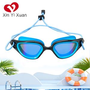 Gafas de Natación de Silicona Transparente Multicolor, Ligeras, Antivaho, Impermeables, para Competición, Color Personalizado para Hombre - Product Image 3