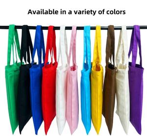 Nouveau sac en toile LOGO personnalisé vierge à personnaliser soi-même, sac de shopping en coton à bandoulière unique, dessiné à la main - Product Image 2
