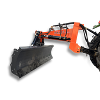 Niveleuse de terrain de haute qualité, vente directe usine, pour tracteurs 50-80 CV, pièces essentielles complètes, largeur de travail 2500 mm