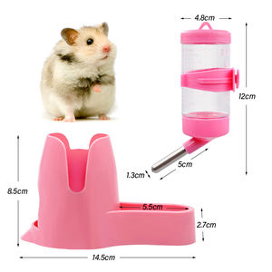 Botella de Agua Multifuncional de Plástico de 80 ml <span class=keywords><strong>para</strong></span> Mascotas, Bebedero Automático <span class=keywords><strong>para</strong></span> Roedores, Hámsteres y Cobayas - Product Image 5