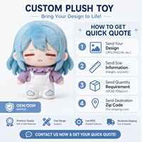 Fabrication sur mesure de figurines en peluche de haute qualité à faible MOQ, poupées en peluche personnalisées