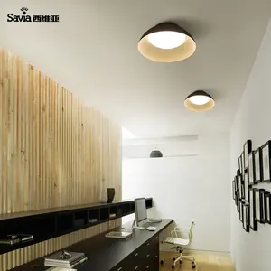 Savia铝制圆形led室内灯多色现代家居装饰铁表面安装的客厅吸顶灯