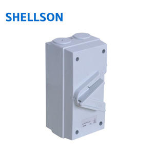 <span class=keywords><strong>Interruptor</strong></span> Aislador Impermeable <span class=keywords><strong>de</strong></span> 10A 20A 35A, <span class=keywords><strong>Interruptor</strong></span> Aislador Encapsulado Resistente a la <span class=keywords><strong>Intemperie</strong></span> 1P 2P - Product Image 4