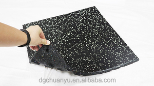 พื้นยางคุณภาพสูงสำหรับโรงยิม ป้องกันแรงกระแทก - Product Image 4