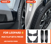 Nouveaux accessoires extérieurs 2025 : Garde-boue et doublures d'ailes en ABS Fangchengbao pour Byd Leopard 8 et Denza B8