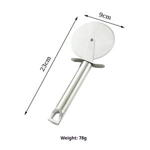 ที่ตัดพิซซ่าสแตนเลสห<span class=keywords><strong>ล</strong></span>ากสี ที่ตัด<span class=keywords><strong>แป้ง</strong></span>แบบก<span class=keywords><strong>ล</strong></span>ม ทนทาน ใช้สำหรับตัด<span class=keywords><strong>แป้ง</strong></span><span class=keywords><strong>วา</strong></span><span class=keywords><strong>ฟ</strong></span><span class=keywords><strong>เฟิ</strong></span><span class=keywords><strong>ล</strong></span>และเปลือก<span class=keywords><strong>ขนม</strong></span>ปัง - Product Image 5