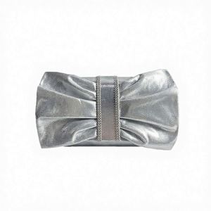 New Arrival Female Velvet Diamond Pearl Crystal Flower Design <b>Wedding</b> Party Evening Bag - Product Image 2