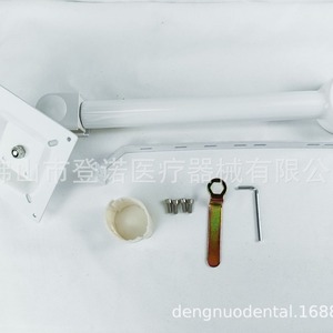 Support de fixation pour fauteuil dentaire, en métal blanc, pour accessoires de moniteur dentaire - Product Image 3