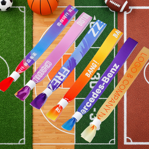 Événements sportifs Football Basketball Rugby Baseball Souvenirs et cadeaux Bracelets personnalisés imprimés par transfert thermique - Product Image 3