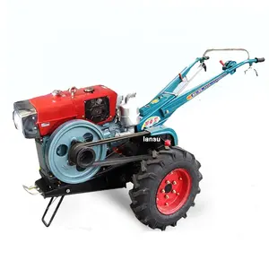 8-22 HP Mini Pertanian Kecil Tangan 2 Wheel Kebun Pertanian Orchard Berjalan Traktor