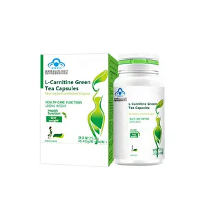 Capsules de thé vert de L-Carnitine naturelles personnalisées en usine