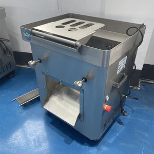 Máquina de pollo peludo multifuncional/cortadora de carne de hoja de acero inoxidable automática trituradora de espesor ajustable para carne de res/ - Product Image 2