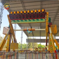 Manege pour forain carnaval frisson manèges parc d'attractions top spin ride à vendre