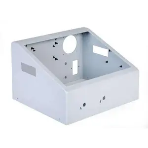 Sheet Metal Box Aluminum Enclosures Electronic Precision Parts Amplifier Case Aluminum Chassis Metal Parts Fabrication Services