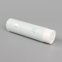 Tube en plastique PE pour cosmétiques, soin de la peau au toucher doux, tube à presser pour nettoyant visage