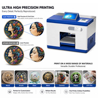 УФ-принтер DTF MASUNG A3 Pro 30*60 см CMYK+W+V с печатающей головкой Epson I3200U1-HD 360 °   Ротационная цилиндрическая печатная машина для изготовления подарков на заказ