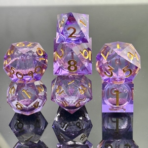 Resin <b>Dice</b> Wholesale Customized <b>Dice</b> Set for Dragon and Dungeon - Product Image 3