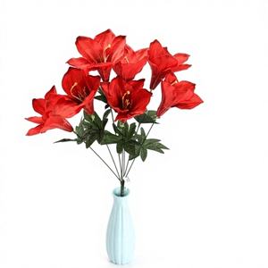 Flores Artificiales de Plástico ZAA, Decoración para el Hogar, Lujosas, Creativas, Duraderas, Portátiles, Ecológicas, Elegantes, CZ-4706A - Product Image 1