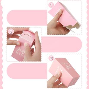 Boîtes à popcorn en papier recyclable pour garçons et filles pour les fêtes prénatales, les anniversaires, les emballages de nourriture et de friandises - Product Image 4