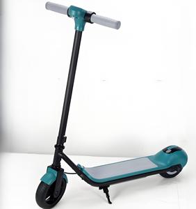 倉庫110W 6.5インチ5-8Km範囲フラッシュホイールフットスクーター調整可能ベビー子供用折りたたみ電動スクーター - Product Image 2