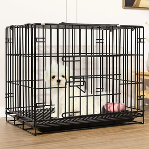 Wholesale Factory Foldable Collapsible Wired Iron <b>Stacked</b> Solid Breathable Push-Up Closure Quadrate Shape <b>Box</b> Packaging Dog - Product Image 2