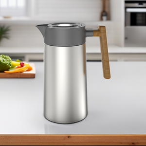 Fabricante Venta caliente Botella doble pared 304 Acero inoxidable 1l agua café vacío termos frasco - Product Image 5