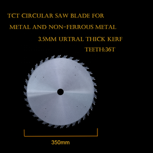 Güç aracı kırlangıç dişleri katı Metal testere bıçağı kesme diski için demir kesme bıçağı TCT Metal dairesel testere makinesi karton kutu - Product Image 3