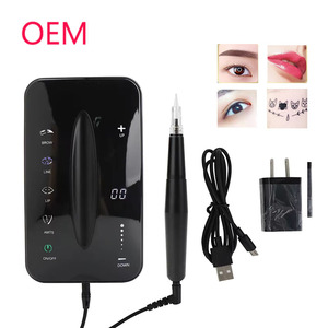 Máquina de Maquillaje Permanente Digital con Logotipo Personalizado, Set de Pluma Eléctrica Rotatoria PMU para Cejas, Delineador de Ojos y Labios - Product Image 1