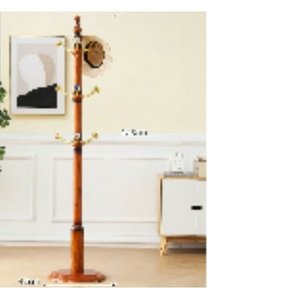 Porte-manteau en bois moderne 36903-M1-A/B/G/H/W - Product Image 1