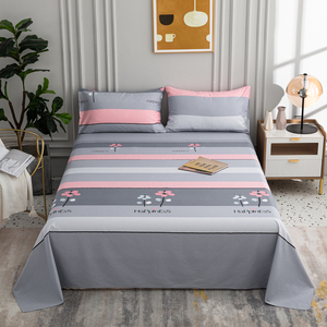 Bộ Ga Trải Giường Cỡ <span class=keywords><strong>King</strong></span> Giá Sỉ Bộ Ga Giường In Hình Bộ Ga Giường Tấm Trải Giường Phẳng - Product Image 2