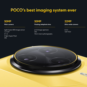 สมาร์ทโฟน POCO F7 Ultra 5G รุ่น Global หน้าจอ 6.67 นิ้ว 2K ชิปประมวลผล Snapdragon 8 Octa Core กล้องระดับเอลีท 50MP แบตเตอรี่ 5300mAh ชาร์จเร็ว 120W มาตรฐานกันน้ำกันฝุ่น IP68 รองรับ NFC - Product Image 6