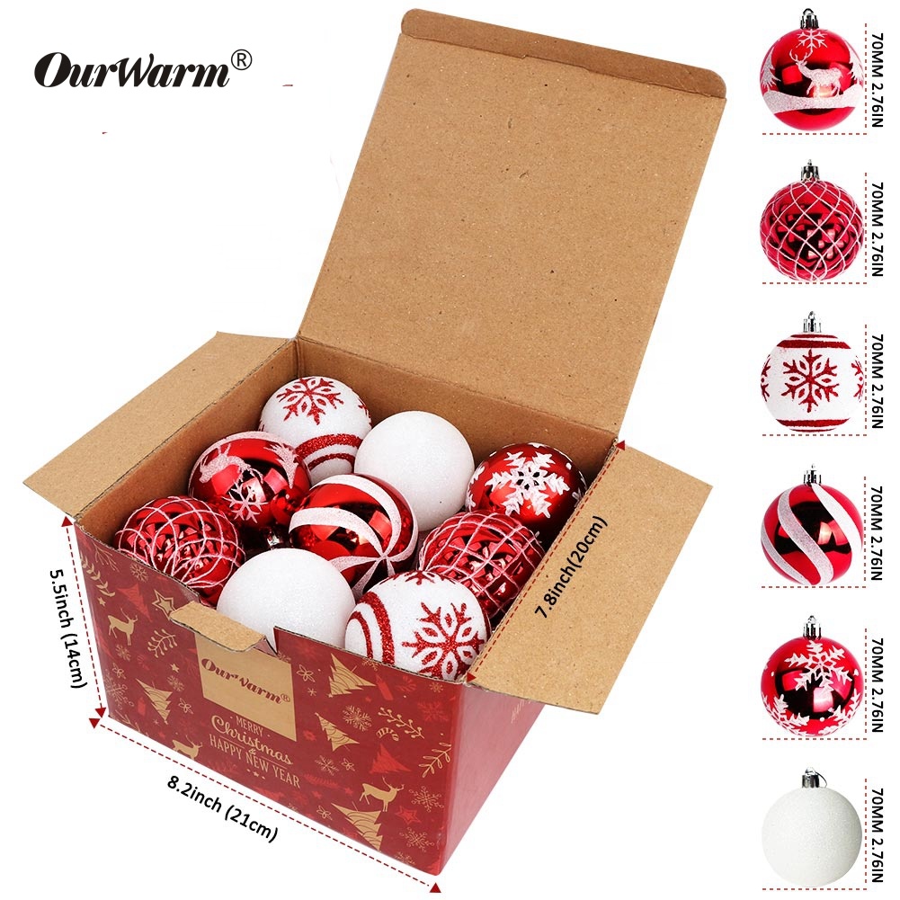 OurWarm 36 шт. декоративные сумки для украшения нового года