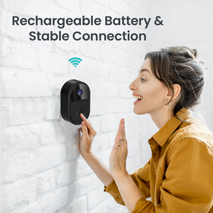 Customize Wifi <strong>Motion</strong> <strong>Detection</strong> App Alarm Apartment Door Bell Babycam Home Security System Wireless Doorbell Mini <strong>Camera</strong> - Product Image 3