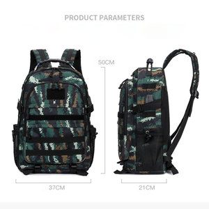 Sac à dos Molle personnalisable et tendance, grande capacité, sac à dos de randonnée en plein air, sac de voyage, bandoulière antivol - Product Image 2