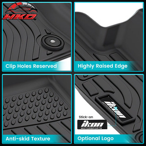 Tapis de sol pour Nissan Kicks 2025-2026, tapis TPE toutes saisons, moulés en 3D, antidérapants, protection de l'intérieur de la voiture, imperméables - Product Image 3