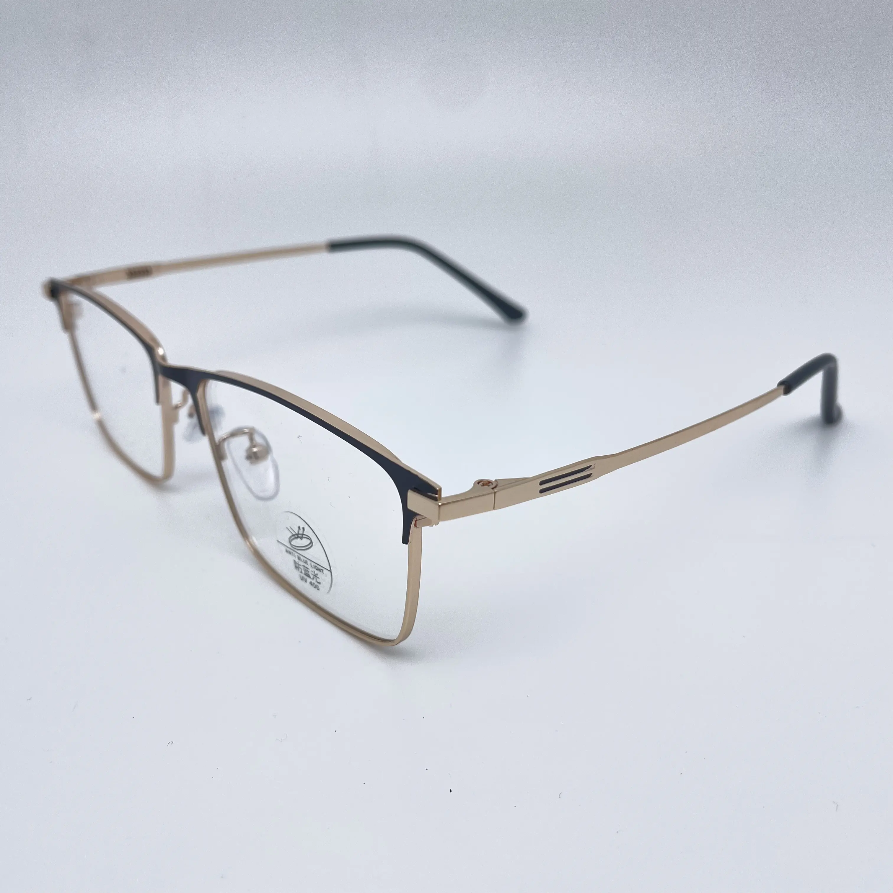 Vente en gros de lunettes à monture métallique pour homme Montures optiques pour lunettes Lunettes Montures de lunettes Lunettes