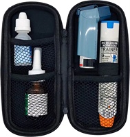Customized Hard Medical EVA Case for Medications Inhalers Emergency Supplies Compact Durable Travel Organizer Maker