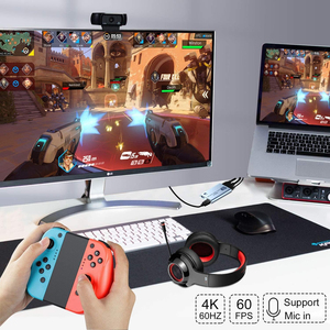 Tarjeta de Captura de Video para Streaming, Tarjeta de Captura HDMI a USB 3.0 4K, Dispositivo de Captura de Juegos 1080P 60FPS para <span class=keywords><strong>OBS</strong></span>, Twitch, <span class=keywords><strong>YouTube</strong></span> - Product Image 3