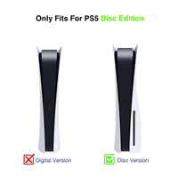 Autocollant de protection complet personnalisé en vinyle, décalcomanie de protection, accessoires de jeu pour Console et contrôleurs PS5 Version disque