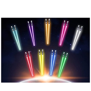 <span class=keywords><strong>Palillos</strong></span> de sable de luz Led brillantes, <span class=keywords><strong>palillos</strong></span> de sable de luz reutilizables, regalos de elefante blanco - Product Image 1