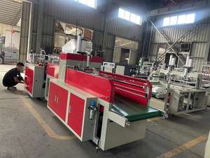 Venda quente Biodegradável Plástico T Shirt Saco Fabricante Lidar Com LDPF HDPF Plástico Flat Shopping Carrier Sacos De Plástico Fazendo Máquinas - Product Image 2