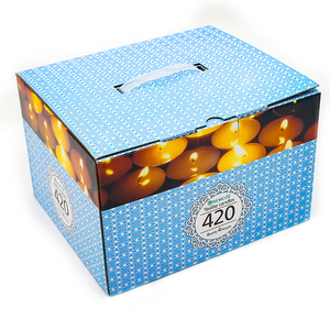 Cire de <span class=keywords><strong>paraffine</strong></span> <span class=keywords><strong>en</strong></span> <span class=keywords><strong>gros</strong></span>, <span class=keywords><strong>bougie</strong></span> chauffe-plat de 8 heures dans un gobelet <span class=keywords><strong>en</strong></span> plastique transparent - Product Image 6