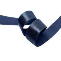 Bande élastique rayée en nylon et spandex brillant Dansky pour bretelles de soutien-gorge, lingerie et garnitures de couture