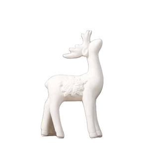 Accessori Decorativi Artigianali Regali di Nozze Ornamenti di Cervi in Ceramica Stile Nordico Semplice e Moderno Arredamento Creativo per Soggiorno - Product Image 1