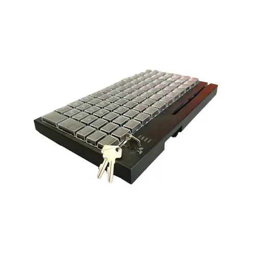 Nouvel arrivage Clavier 84 touches Système Pos Machines Clavier programmable avec verrouillage électronique Terminal Pos tout-en-un